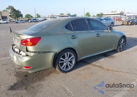 2007 Lexus Is 250 from USA, damaged, VIN JTHBK262575041906